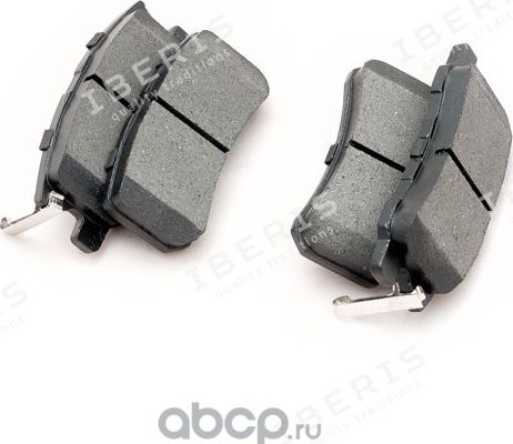 КОЛОДКИ ТОРМ.ЗАД., К-Т MITSUBISHI PAJERO IV (V8_W V9_W) (Iberis). Артикул IB153068