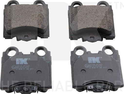 Тормозные колодки NK задние для Lexus SC II 2001-2010. Артикул 2245108