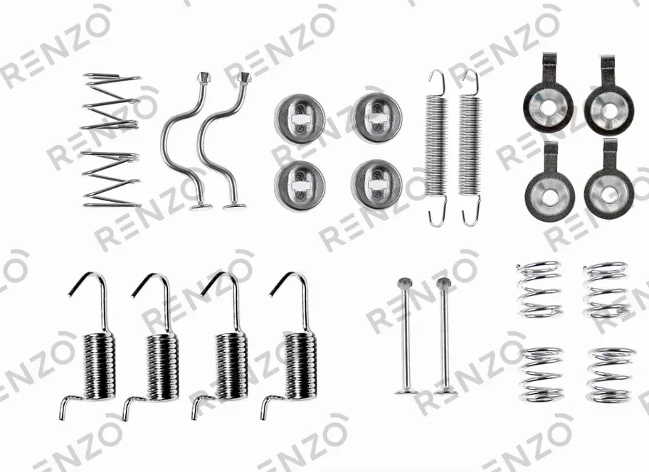 Монтажные комплекты барабанного тормоза, RFK057 (Renzo). Артикул RFK057