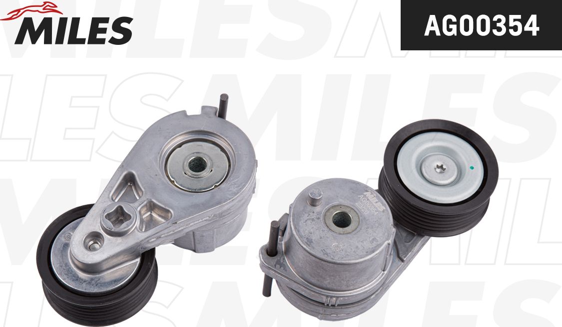 Направляющий (ведущий) ролик приводного поликлинового ремня Miles. Артикул AG00354