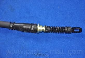 Трос ручного тормоза (Parts-Mall). Артикул PTA-158