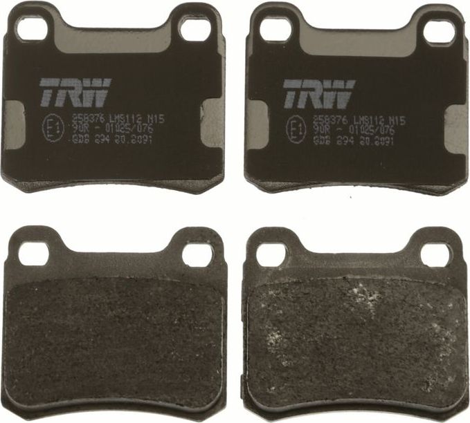 Тормозные колодки TRW COTEC. Артикул GDB294