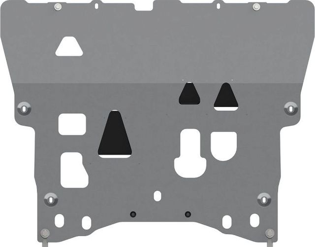 Защита алюминиевая Шериф (5 мм) для картера и КПП Volvo V90 CC 2017-2026. Артикул 25.2891 V1