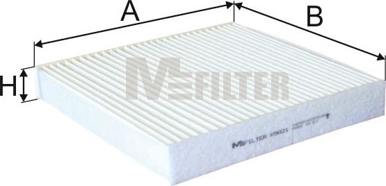 Салонный фильтр MFilter для Lexus LX 470 1998-2008. Артикул K 9021