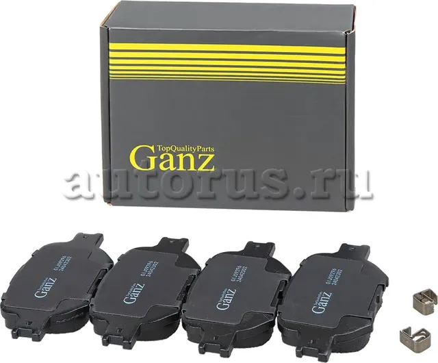 Колодки передние TOYOTA CELICA ZZT231 90> GANZ GIJ09296 Ganz. Артикул GIJ09296