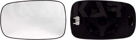 Зеркальное стекло бокового зеркала Alkar правое/левое для Renault Scenic II 2003-2009. Артикул 6473228