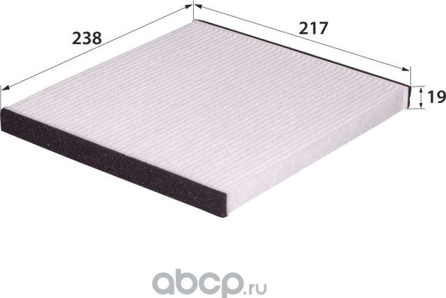 AC-104 87139-30010 (фильтр салонный) (RB-Exide). Артикул AC104