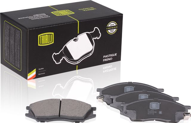 Тормозные колодки Trialli передние для Nissan Almera Classic I 2006-2013. Артикул PF 1415