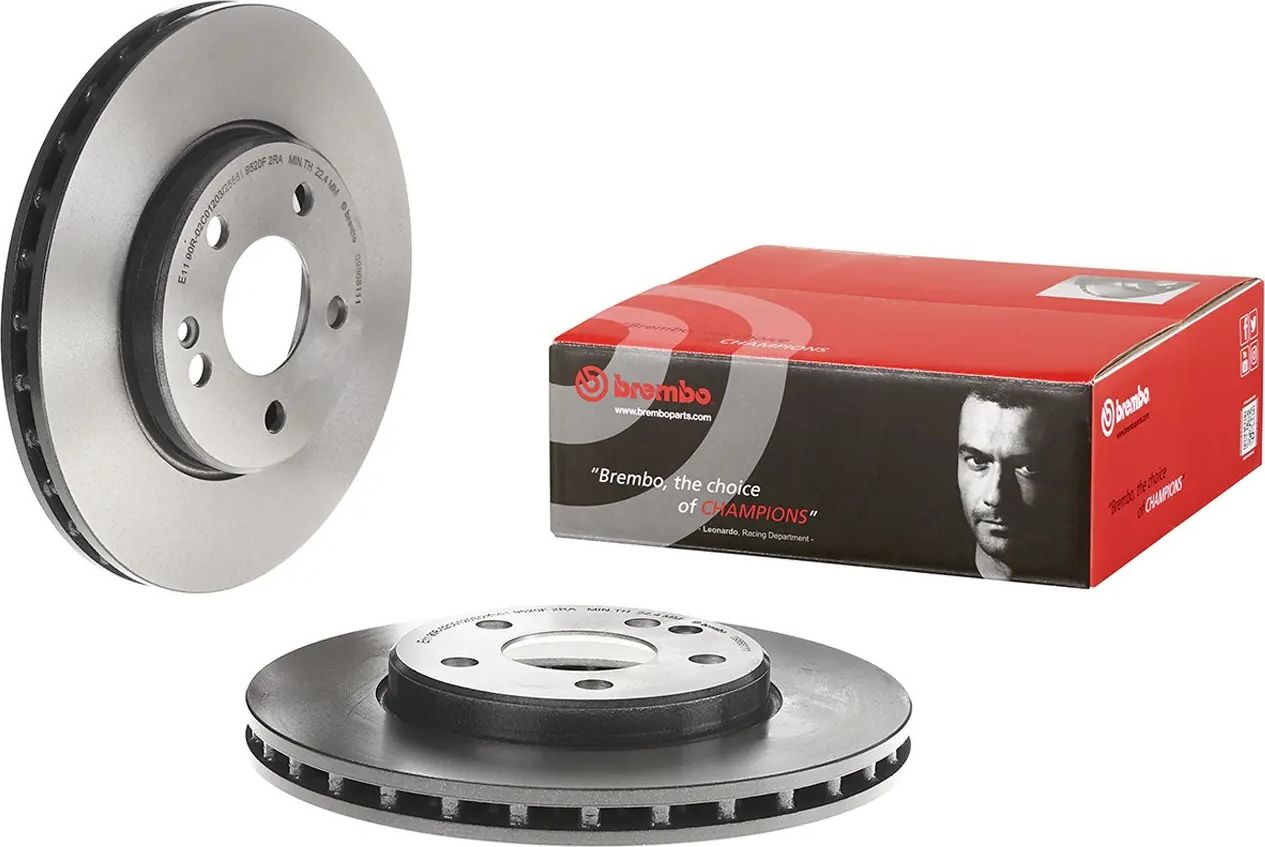 Тормозной диск Brembo PRIME LINE - UV Coated. Артикул 09.8681.11