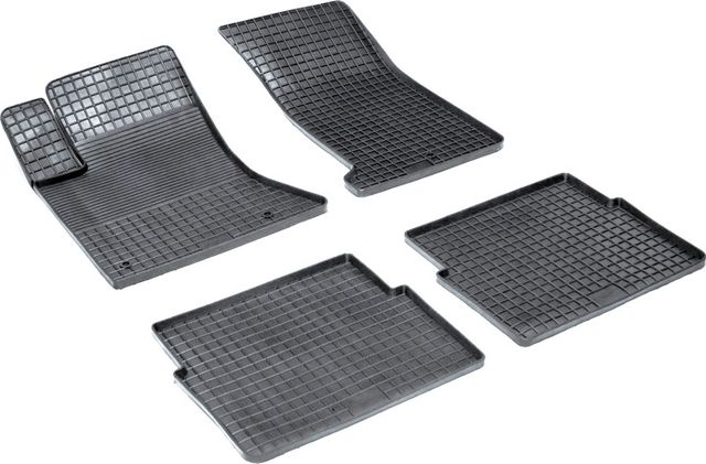 Коврики резиновые Seintex с узором сетка для салона Cadillac SRX I 2004-2010. Артикул 00628