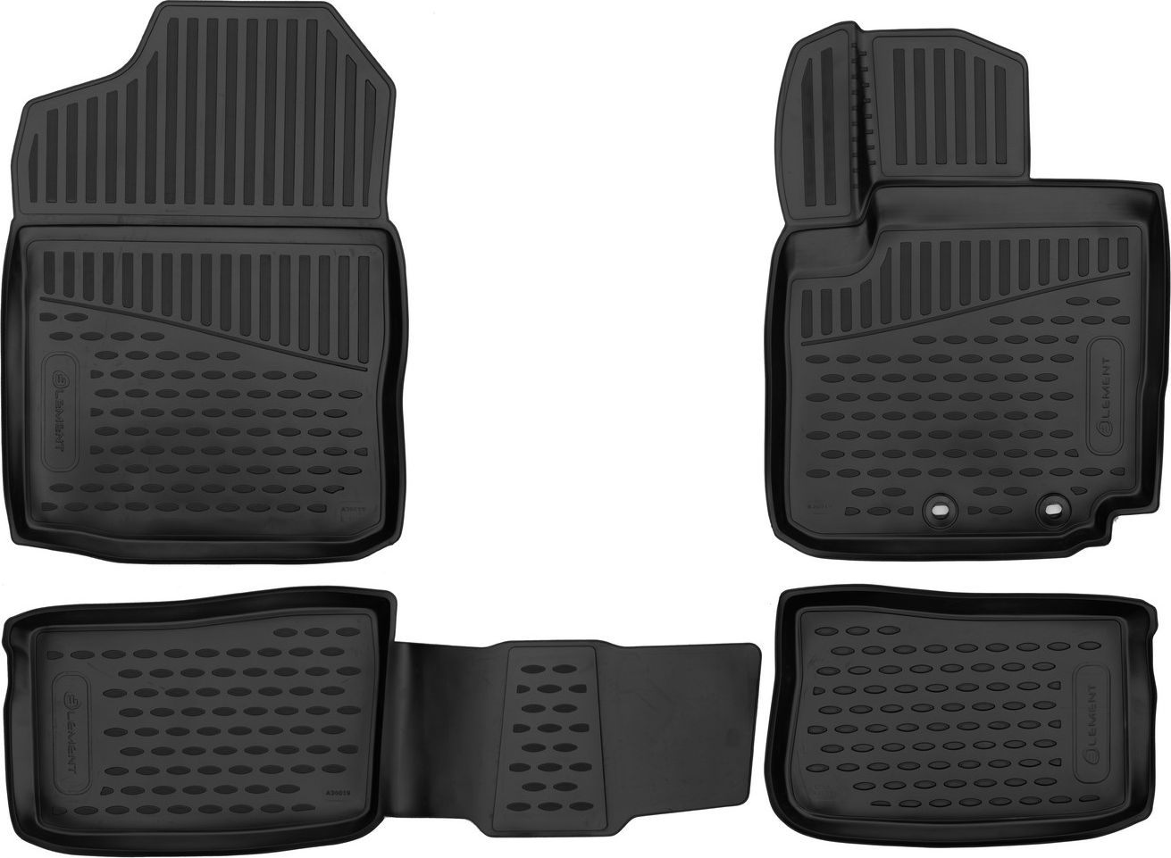 Коврики 3D Element для салона Toyota Probox I рестайлинг универсал 5дв. 2014-2026. Артикул ELEMENT3DA36019210k