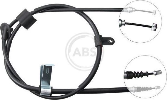 Трос ручника (тросик ручного тормоза) ABS задний правый для Alfa Romeo 159 2005-2012. Артикул K15328