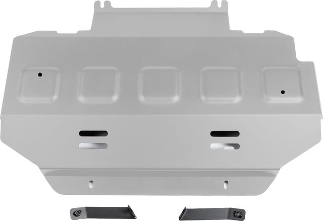 Защита алюминиевая Rival для радиатора Great Wall Poer King Kong МКПП 4WD 2023-2026. Артикул 333.2026.1