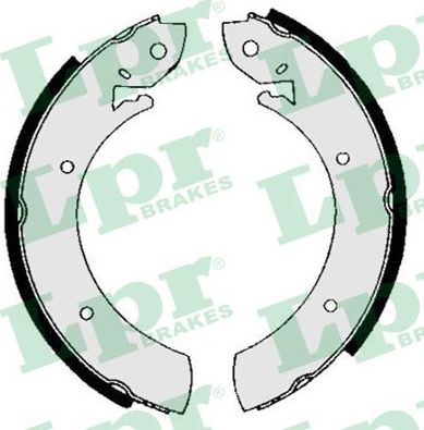 Тормозные колодки LPR задние для Renault Trafic II 2001-2014. Артикул 01150