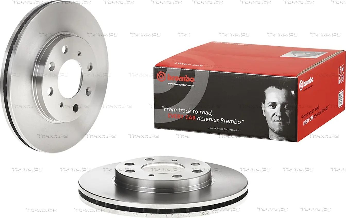 Тормозной диск Brembo PRIME LINE передний для Honda Capa 1998-2002. Артикул 09.9554.10