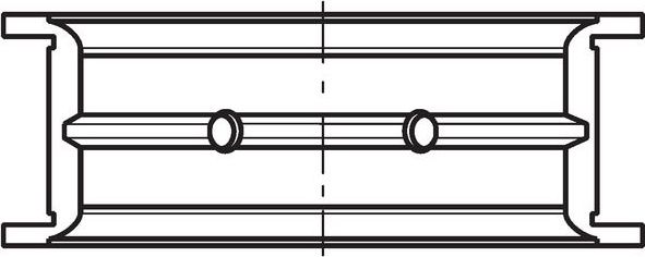 Вкладыши коренные Mahle. Артикул 001 FL 19809 000