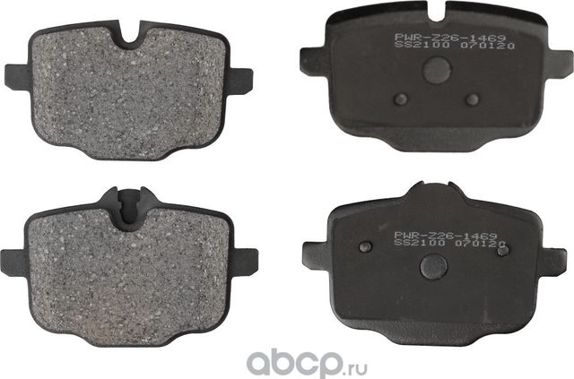 КОЛОДКИ ТОРМОЗНЫЕ ЗАДНИЕ BMW X5/X6/X7 G05/G06/G07 **Склад Масла (Powerstop). Артикул 261469