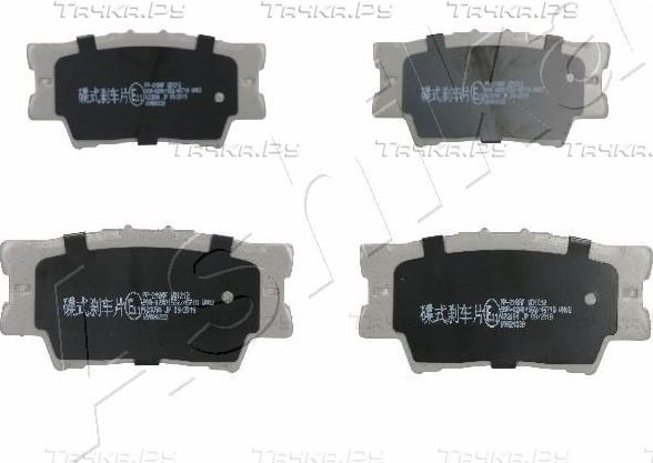 Тормозные колодки ASHIKA. Артикул 51-02-218