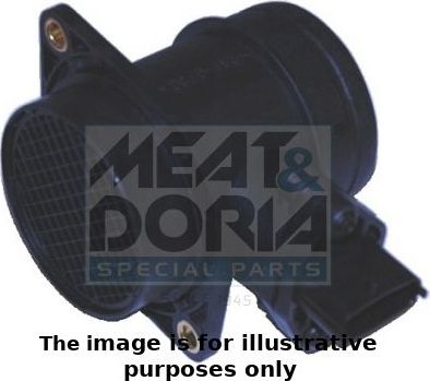 Датчик массового расхода воздуха (ДМРВ) Meat & Doria для Chevrolet Niva I 2002-2021. Артикул 86109E