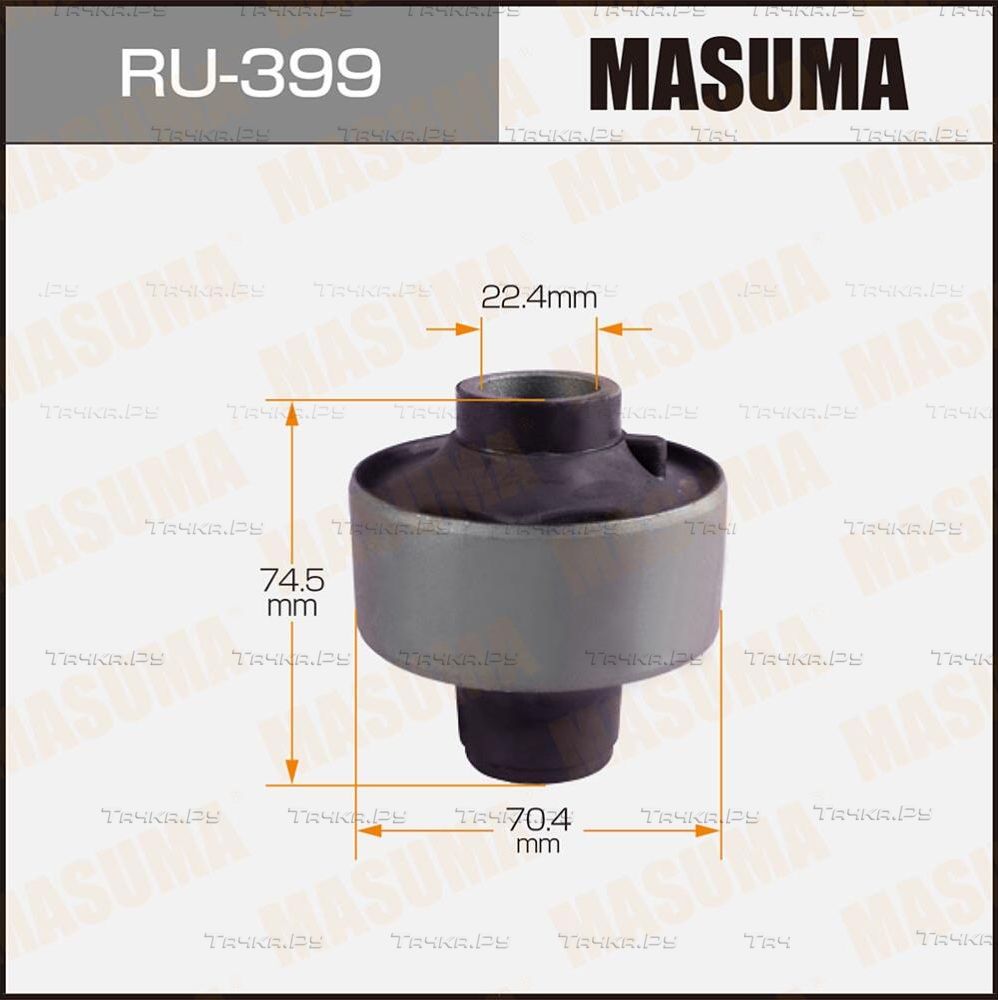 Сайлентблок переднего рычага подвески Masuma правый/левый для Toyota Progres 2000-2007. Артикул RU-399