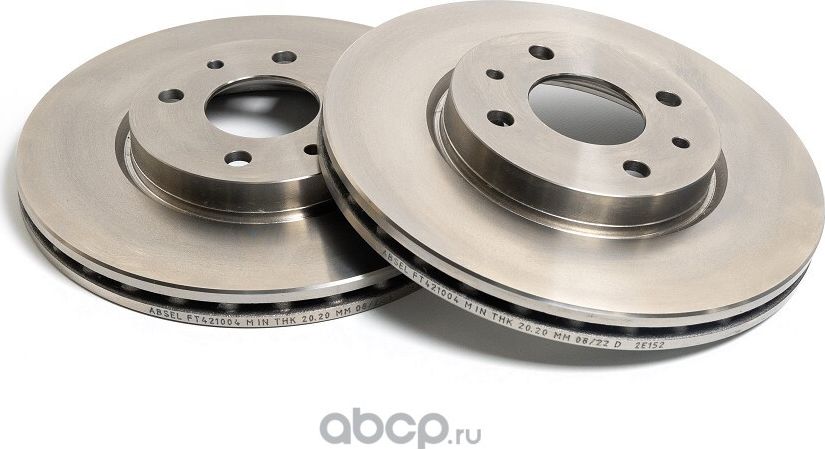 Диск тормозной передний (Absel). Артикул FT421004