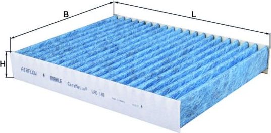 Салонный фильтр Mahle CareMetix®. Артикул LAO 169