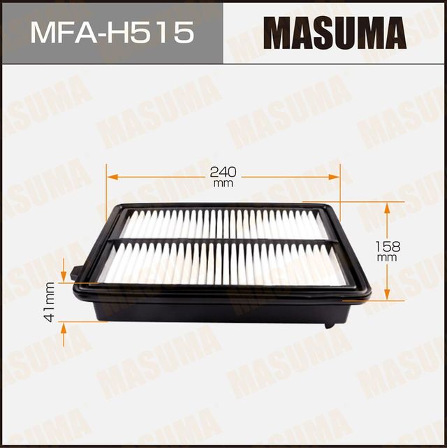 Воздушный фильтр Masuma. Артикул MFA-H515