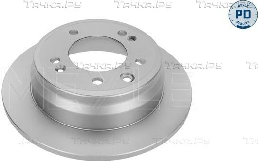 Тормозной диск Meyle PD задний для Hyundai i30 I 2007-2012. Артикул 28-15 523 0010/PD