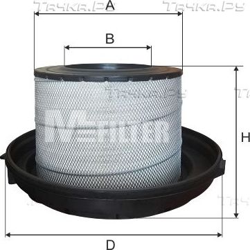 Воздушный фильтр MFilter. Артикул A 595