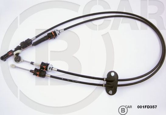 Трос переключения передач КПП B CAR для Ford Fiesta V 2001-2010. Артикул 001FD357