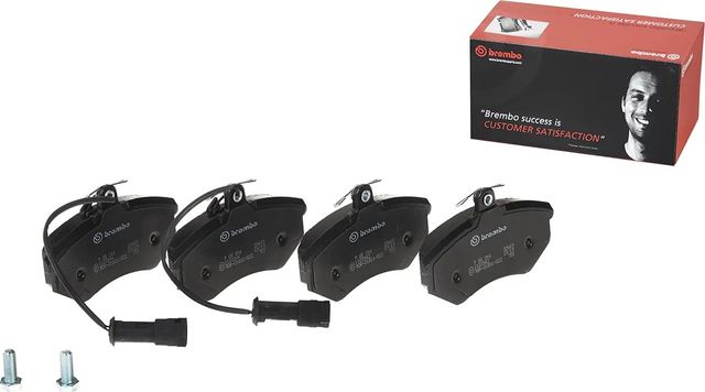 Тормозные колодки Brembo PRIME LINE передние для Chery Fora (A21) 2004-2012. Артикул P 85 016