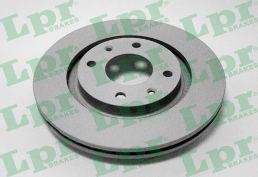 Тормозной диск LPR TOTAL COATED передний для Citroen BX 1986-1994. Артикул C1141VR