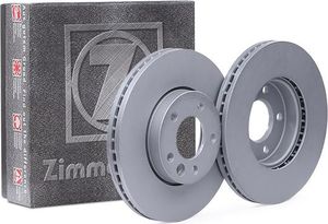 Тормозной диск Zimmermann Coat Z передний для Volkswagen Transporter T5 2003-2015. Артикул 600.3223.20
