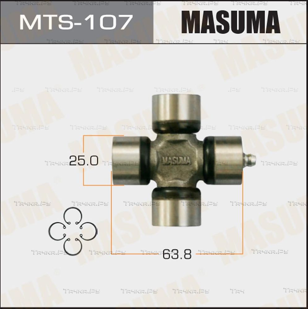 Крестовина карданного вала Masuma. Артикул MTS-107