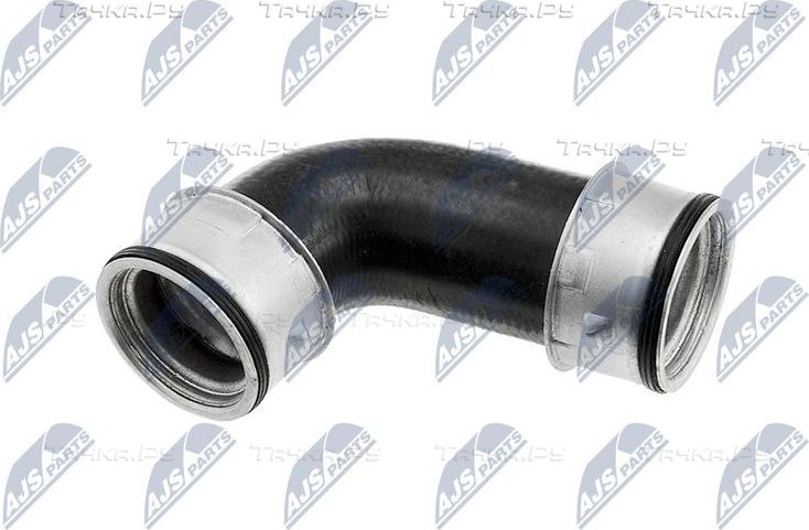 Патрубок интеркулера NTY правый верхний для Volkswagen Golf VI 2007-2009. Артикул GPP-VW-024