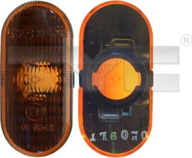Поворотник (фонарь указателя поворота) TYC правый/левый для Renault Trafic II 2001-2014. Артикул 18-0663-01-2