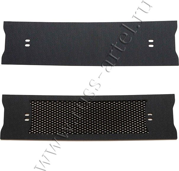 Защитная сетка и заглушка Русская Артель решетки переднего бампера для Kia Rio IV X-Line 2017-2020. Артикул SRK-134182