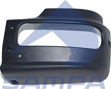 Бампер Sampa левый для Mercedes-Benz Atego 2 2004-2013. Артикул 1810 0007