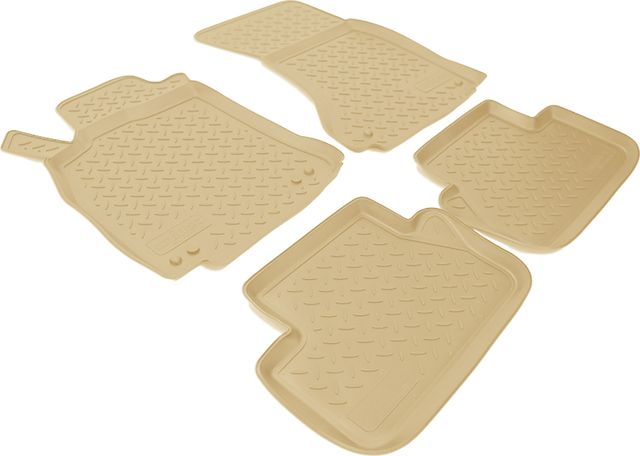 Коврик Норпласт для багажника Audi A4 B8 (B9/B8:8K) 2007-2015 БЕЖЕВЫЙ. Артикул NPL-Po-05-02-B