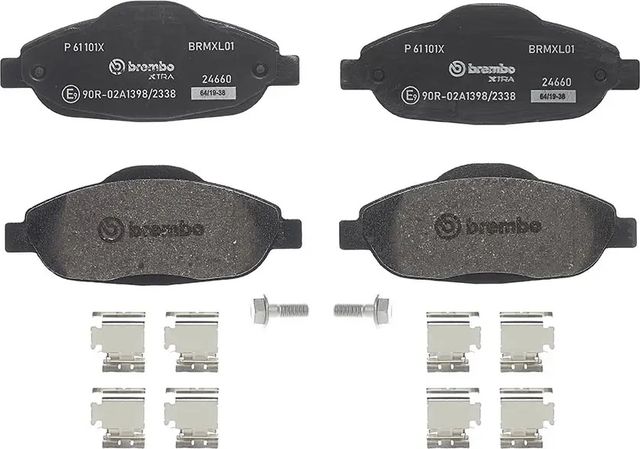 Тормозные колодки Brembo XTRA LINE. Артикул P 61 101X