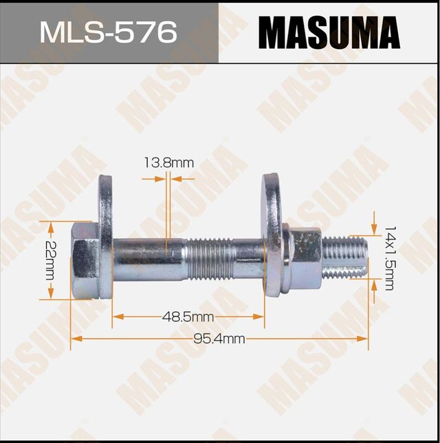 Болт развальный Masuma. Артикул MLS-576