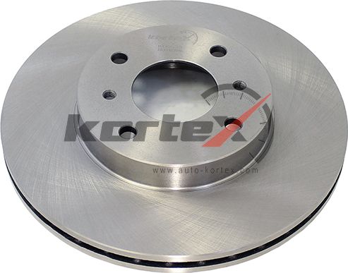 Диск тормозной NISSAN Almera (N16),Primera (P11) передний (1шт.) (мин.2шт.) KORT (Kortex). Артикул KD0033