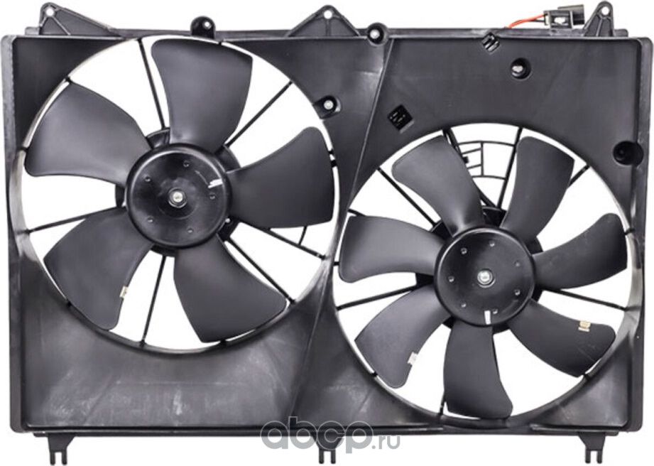 ДИФФУЗОР ВЕНТИЛЯТОРА ОХЛАЖДЕНИЯ РАДИАТОРА В СБОРЕ (Sailing). Артикул SZL00168701