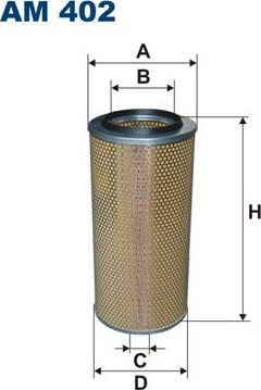 Воздушный фильтр Filtron. Артикул AM 402