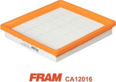 Воздушный фильтр Fram. Артикул CA12016