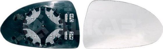 Зеркальное стекло бокового зеркала Alkar правое для Opel Corsa D 2006-2014. Артикул 6472424