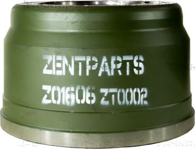 Тормозной барабан Zentparts. Артикул Z01634