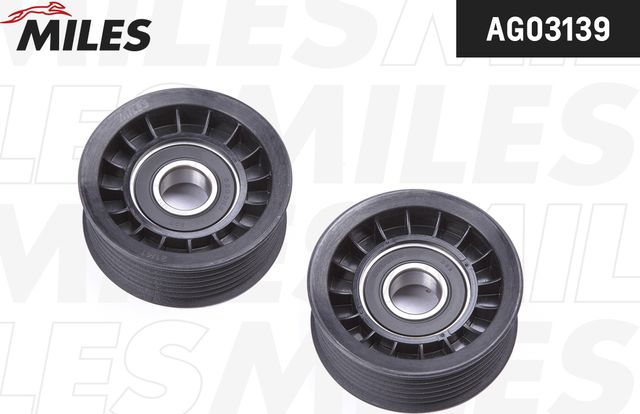Натяжной ролик (натяжитель) приводного ремня Miles. Артикул AG03139