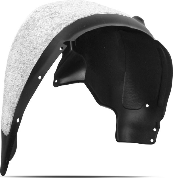 Подкрылок (локер) TOTEM задний правый с шумоизоляцией для Hyundai Santa Fe IV 2018-2026. Артикул TOTEM.S.20.54.004