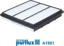 Воздушный фильтр Purflux для Mitsubishi Sigma 1990-1996. Артикул A1881